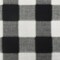 Classic Black-White Check Cotton Warp Gap Woven Fabric By the Yard